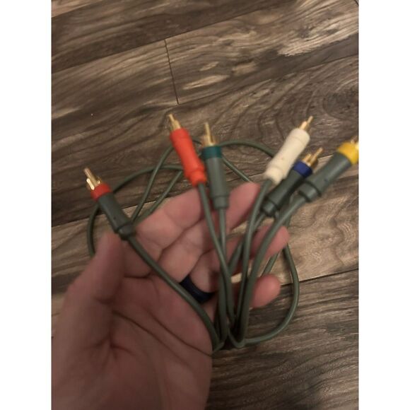 Genuine Original OEM Microsoft Xbox 360 Component Video HD A/V AV Cable - Picture 2 of 4